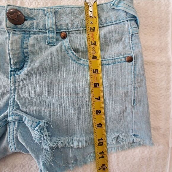Free People Women's Blue Shorts Size W 29 - Picture 4 of 8